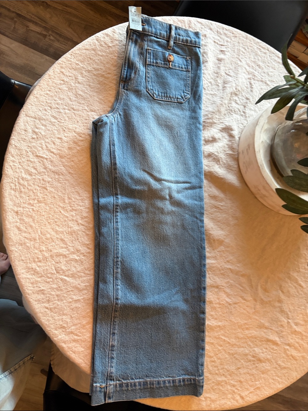 LOFT Men's Light Blue Straight Jeans